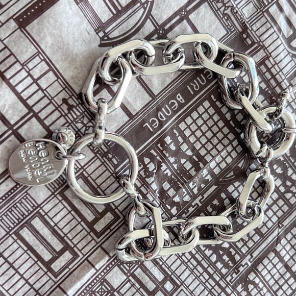 Henri Bendel Influencer Silver Tone Bracelet NEW